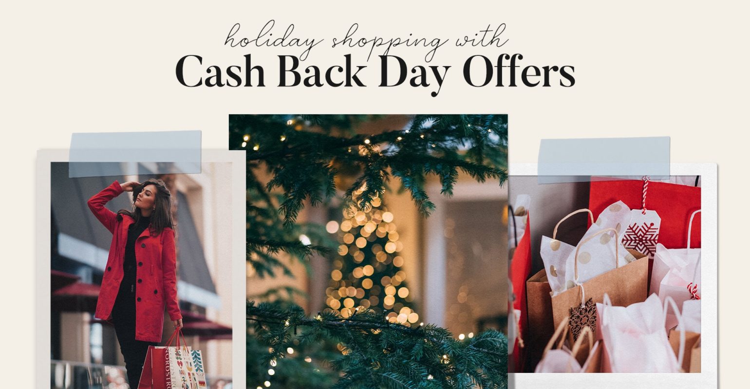 Get the best cash back shopping offers this holiday season