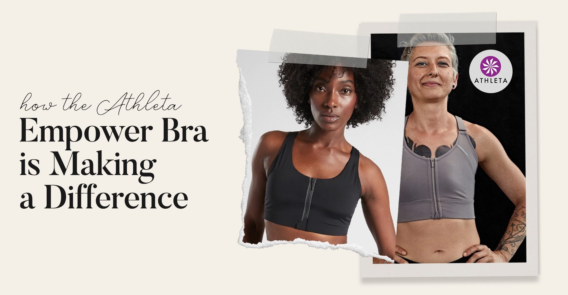 How The Athleta Empower Bra is Making a Difference for Breast Cancer Survivors