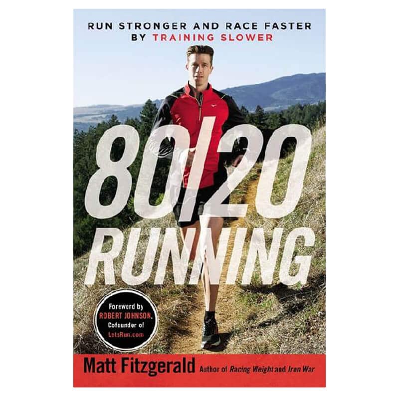 80/20 Running book by Matt Fitzgerald