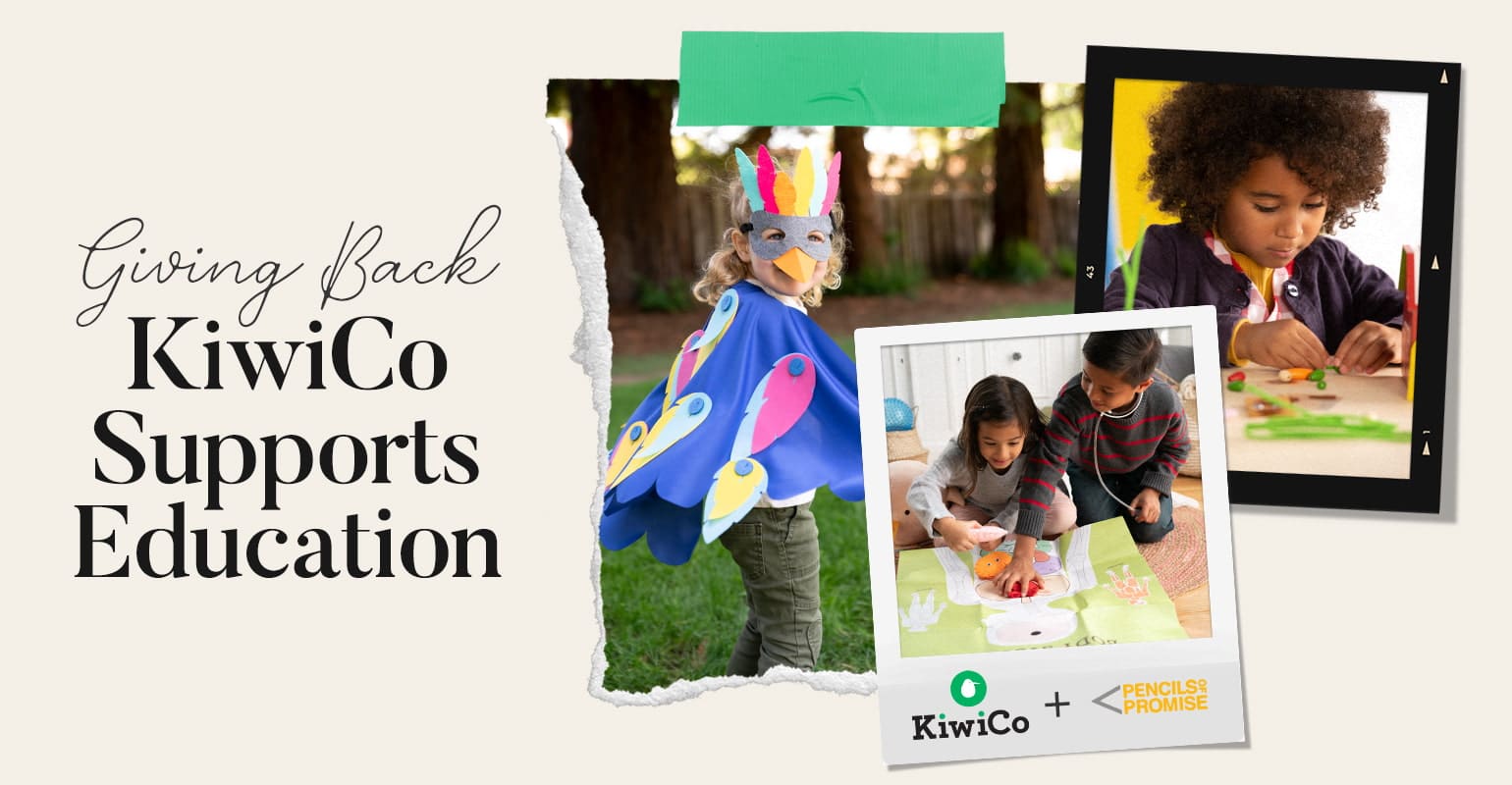 KiwiCo supports Education and Pencils of Promise