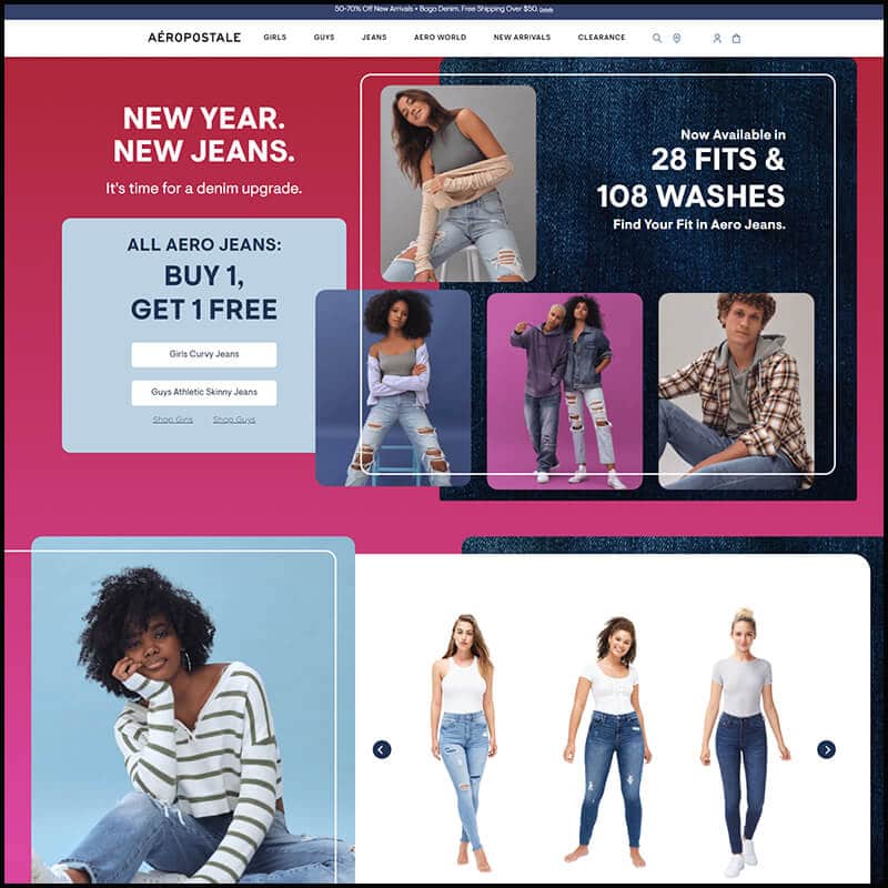 Aeropostale New Year Jeans sale