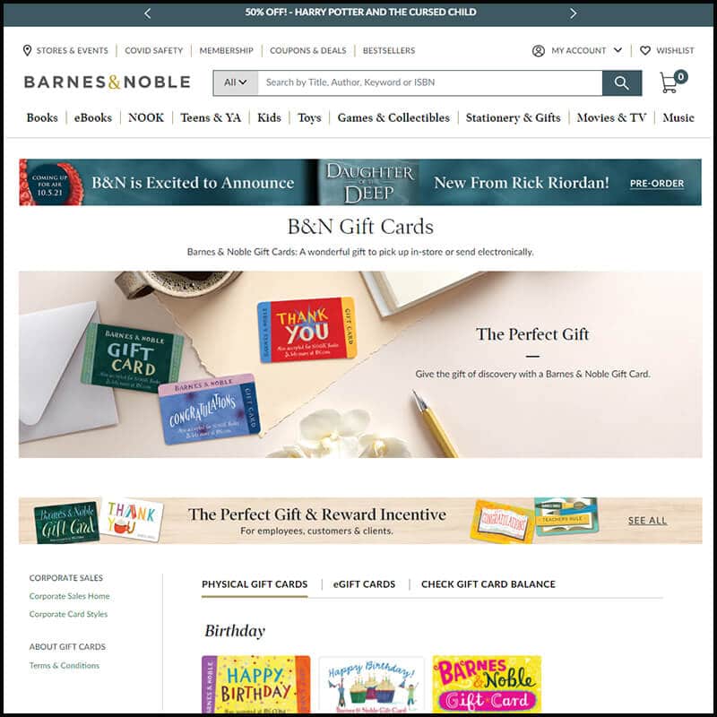 Barnes and noble gift card