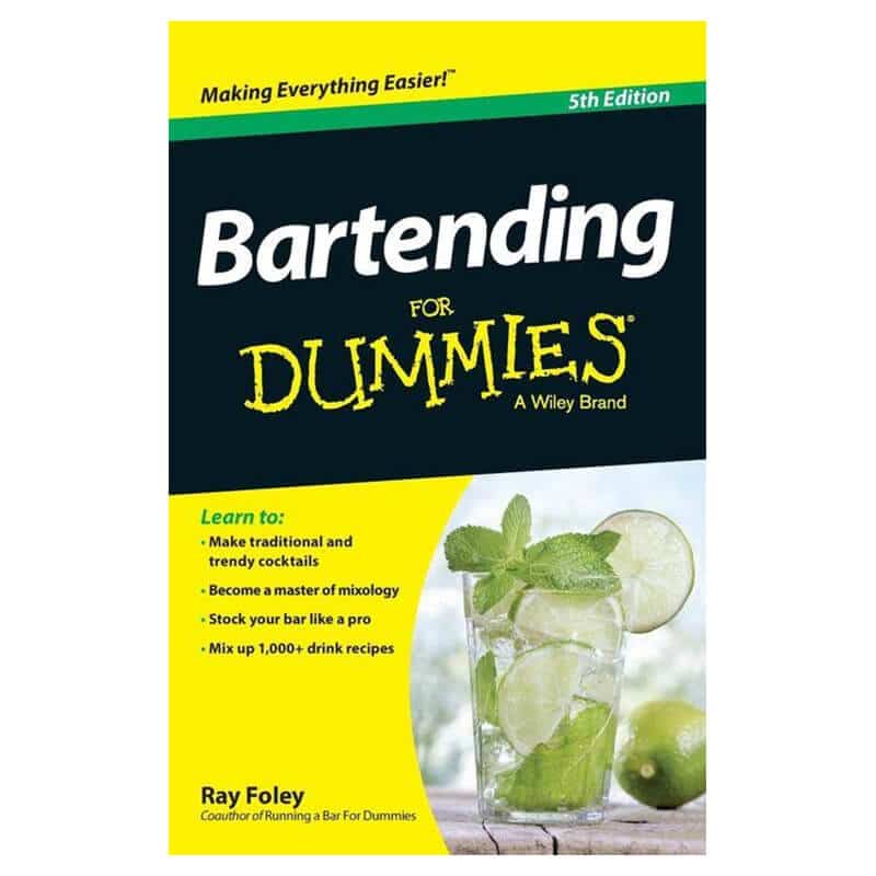5th Edition Bartending for Dummies a Wiley Brand