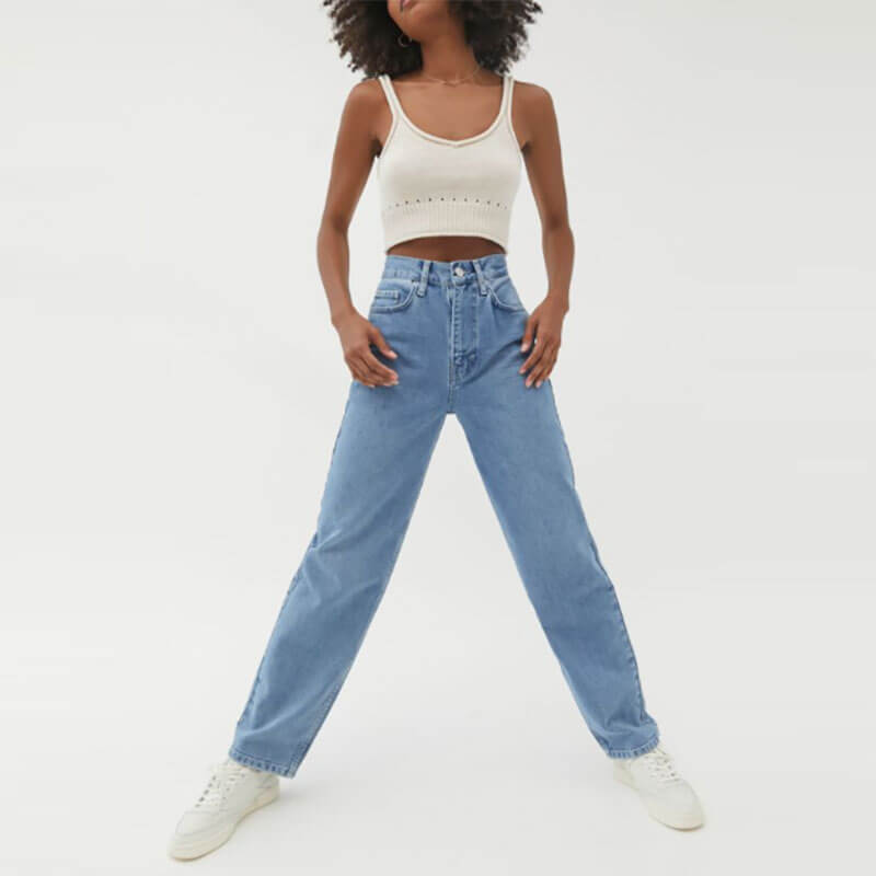 BDG High waisted baggy jean throwback-style jeans