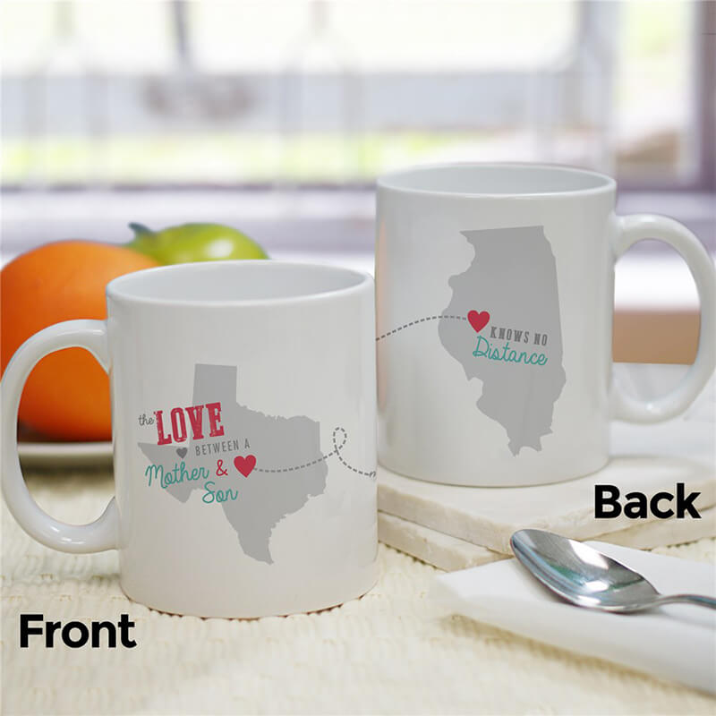 Personalized mug in states