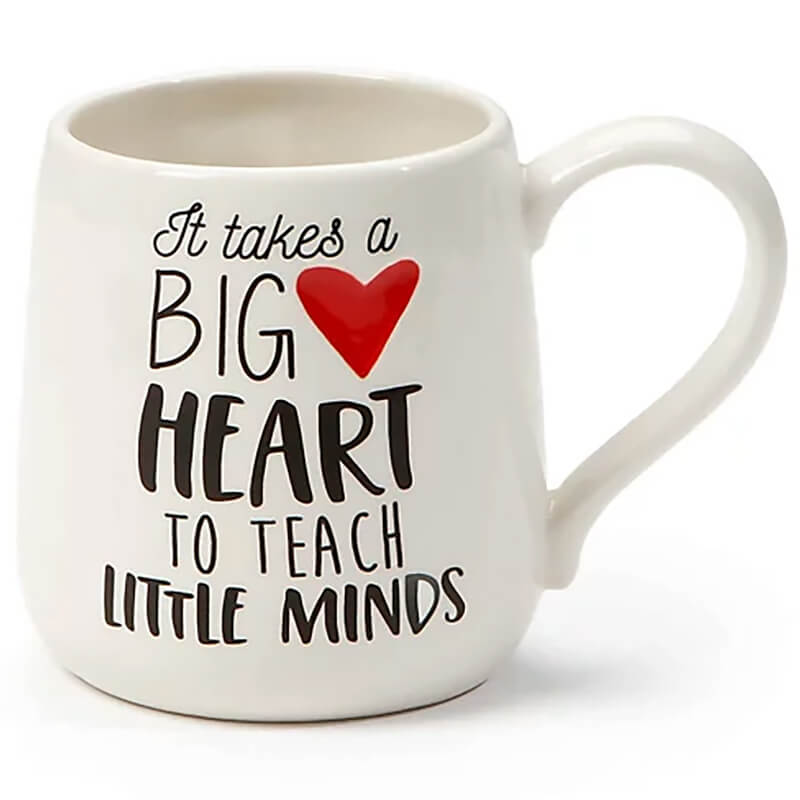 Coffee big heart mug