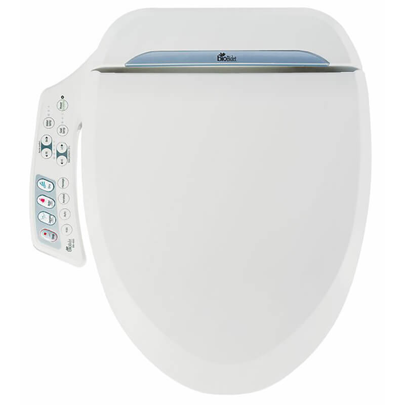 Easy to install toilet seat bidet