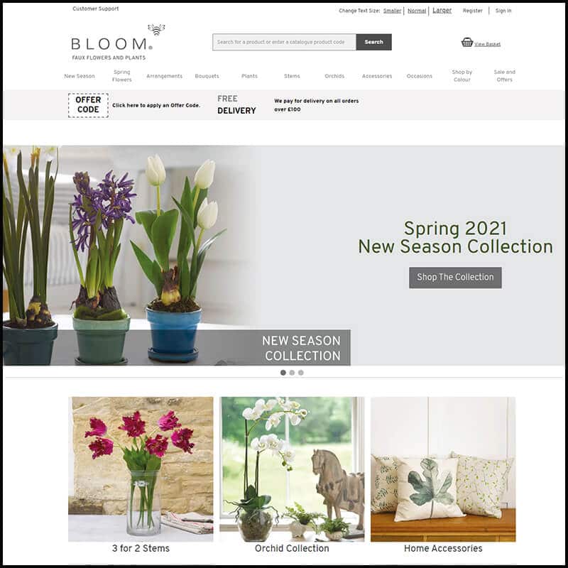 BLOOM Home page