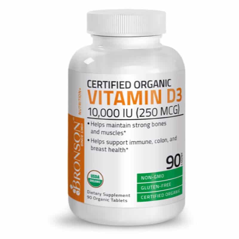 Certified organic vitamin D3