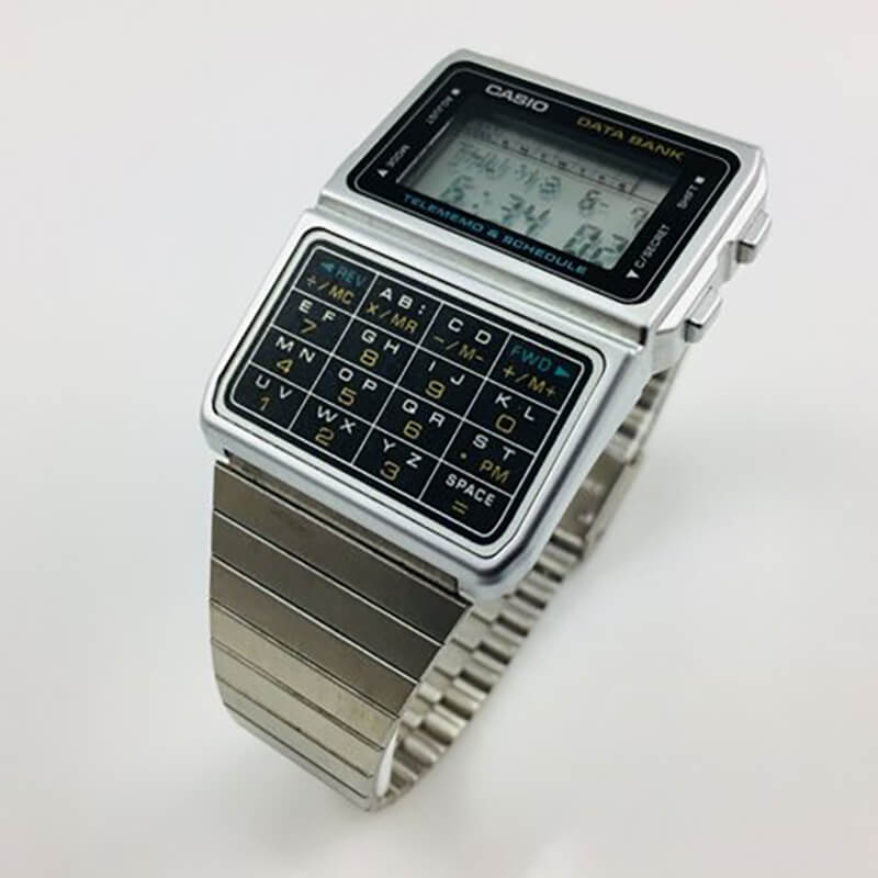 Vintage calculator watch from Casio