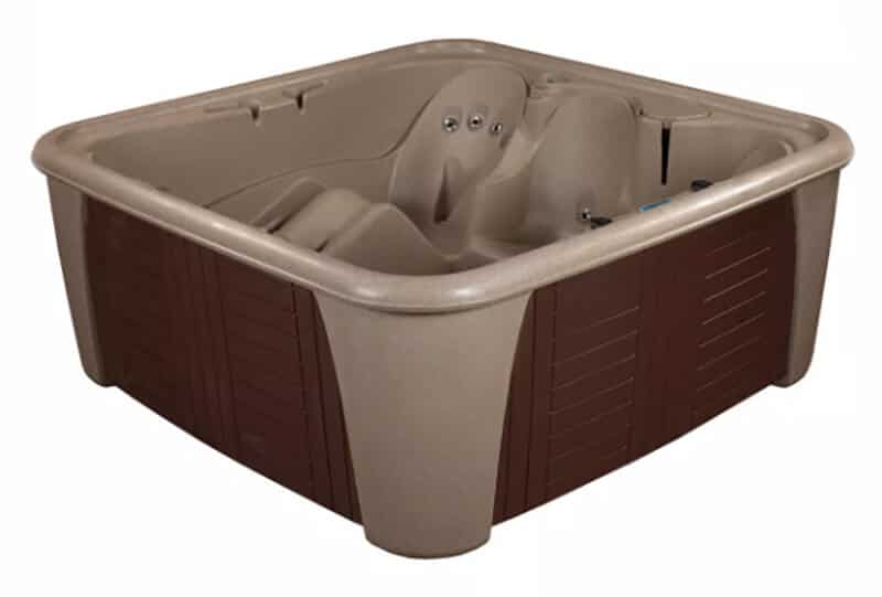 Stainless steel Celestial Spas Concord 5-Person Spa