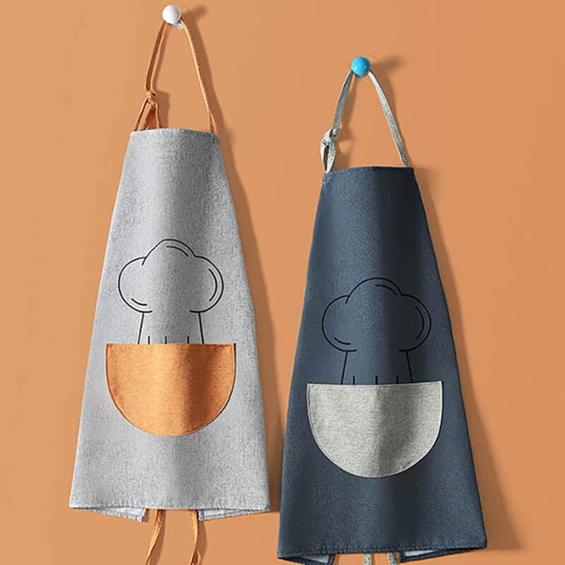 2 different colors of whimsical apron