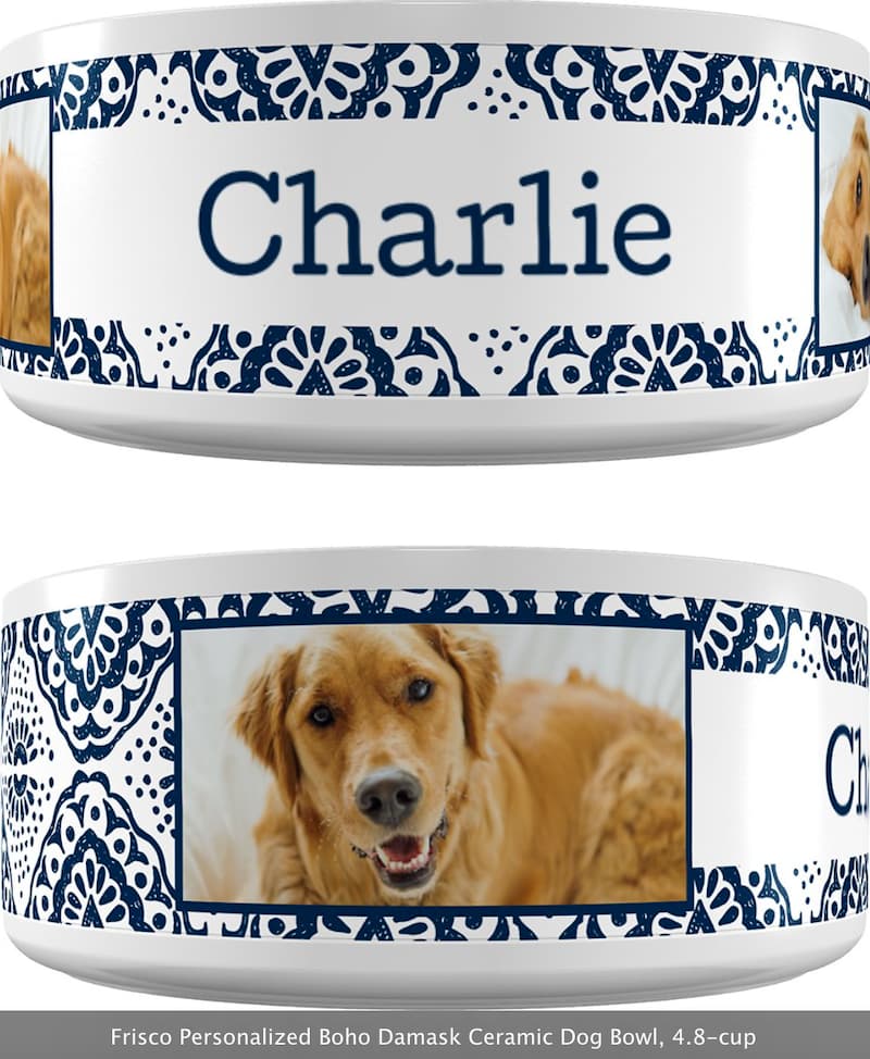 personalized dog bowl