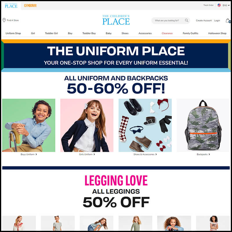 The children's place back to school promo
