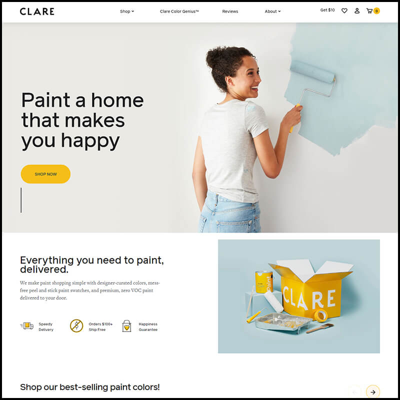 Clare homepage