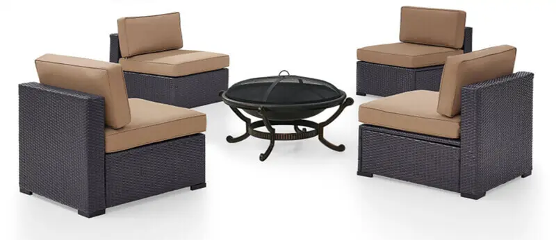 Outdoor furniture Crosley Tucson Metal Fire Pit