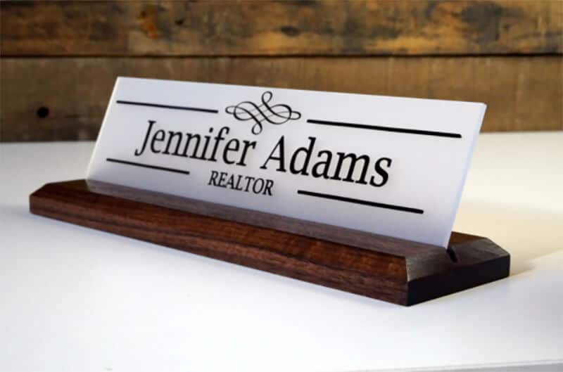 Personalized Name plate