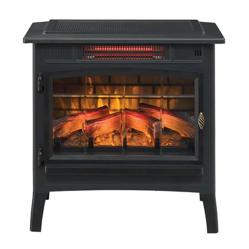 Beauty and Warmth Duraflame Electric 3D Flame Effect Infrared Quartz Stove
