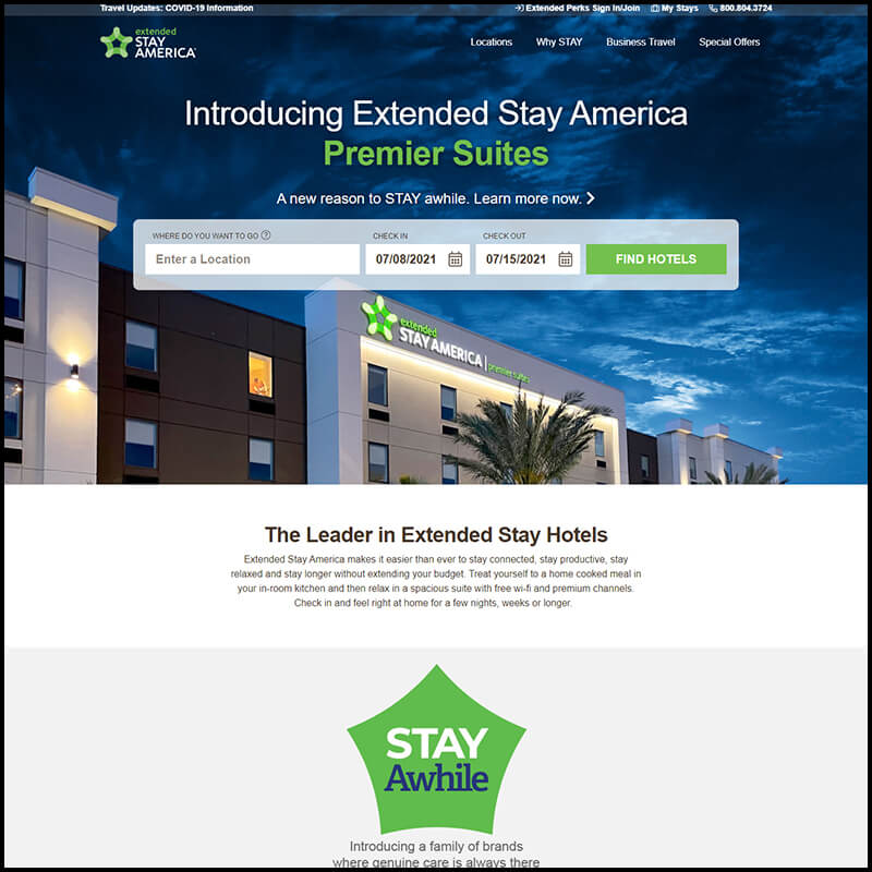 Extended Stay America Black Friday