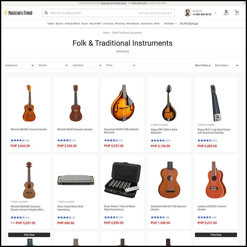 Relatively inexpensive folk instrument