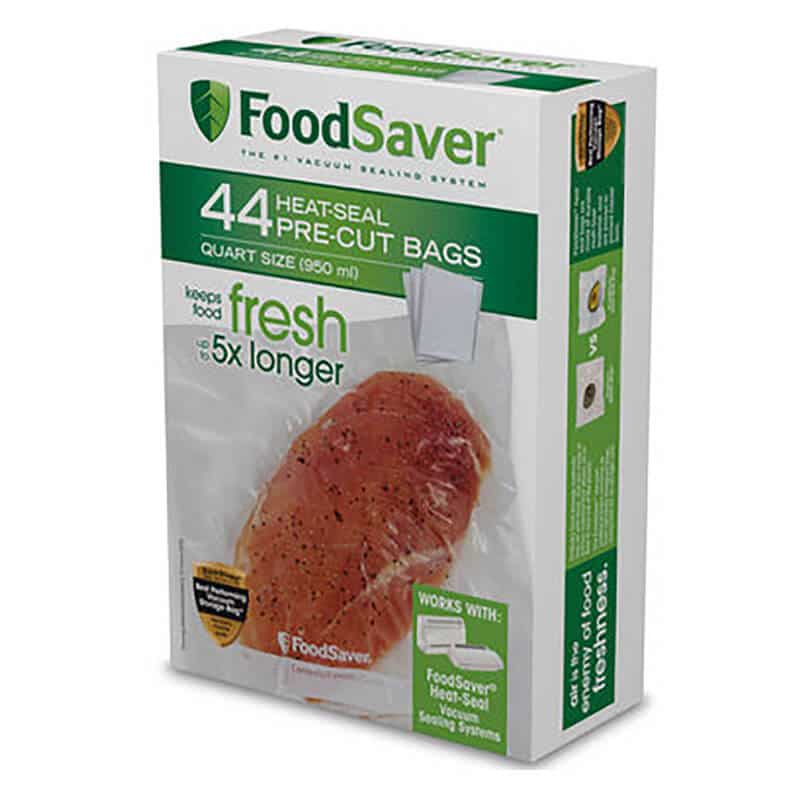 Food saver heat seal precut bags