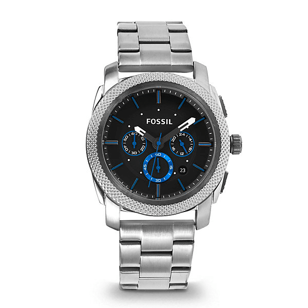 Fossil Stainless Steel Personalized Watch