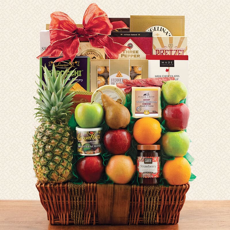 Fruit basket from Capalbo's Gift Baskets