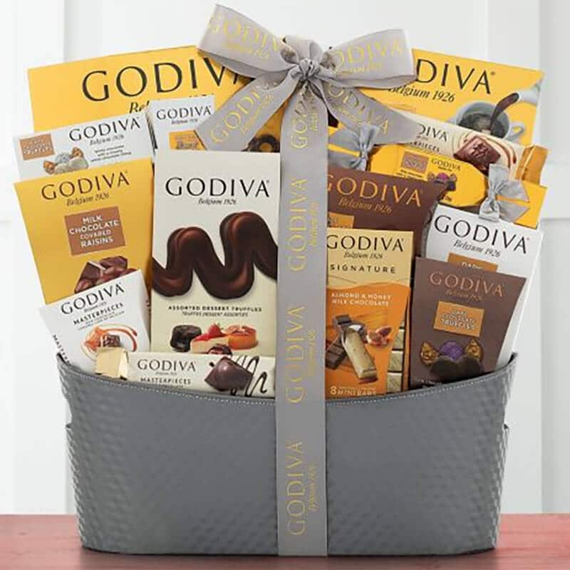 Refined collection of gourmet chocolates