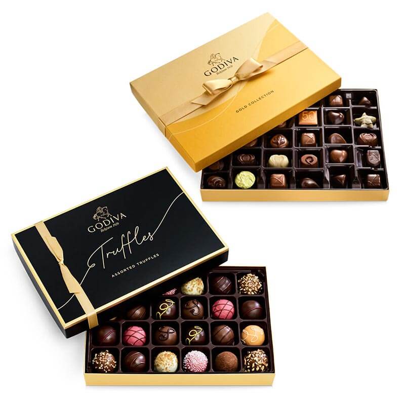 Godiva's signature chocolate tasting gift set