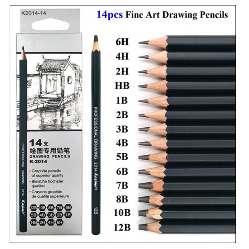 Pencil and sketch pad set