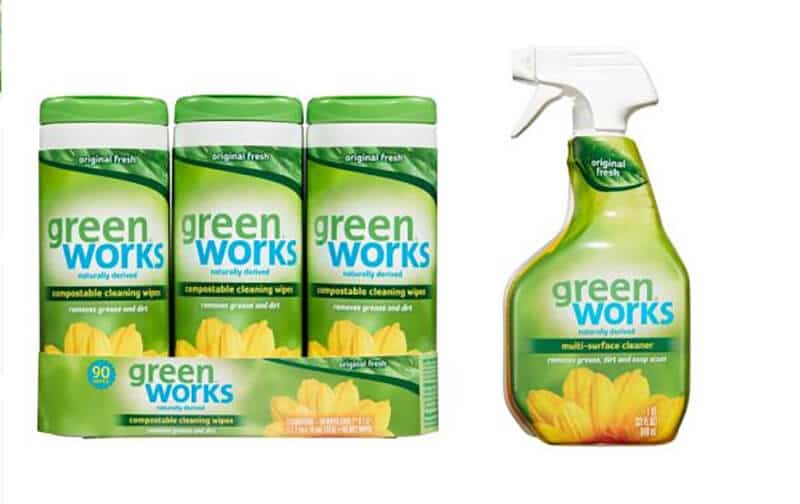 Green Works Eco friendly all purpose cleaning bundle