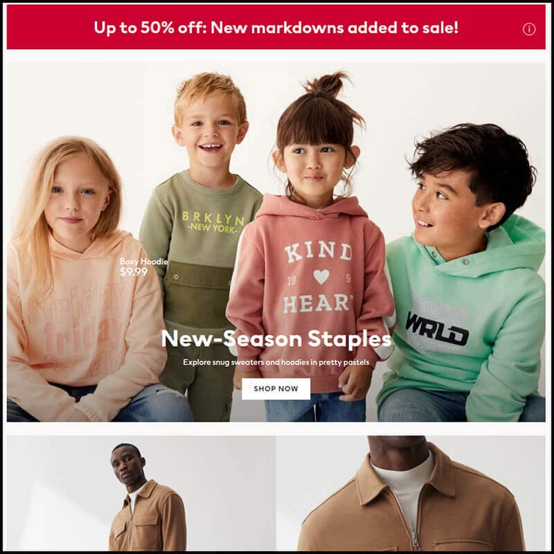 H&M New Year Sale