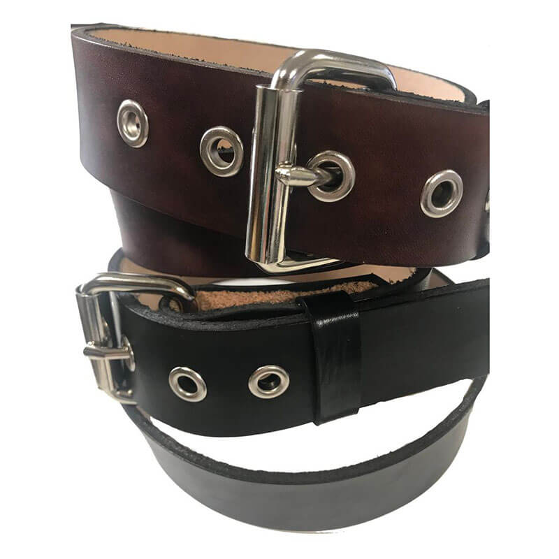Leather craftsman high quality cow leather belt