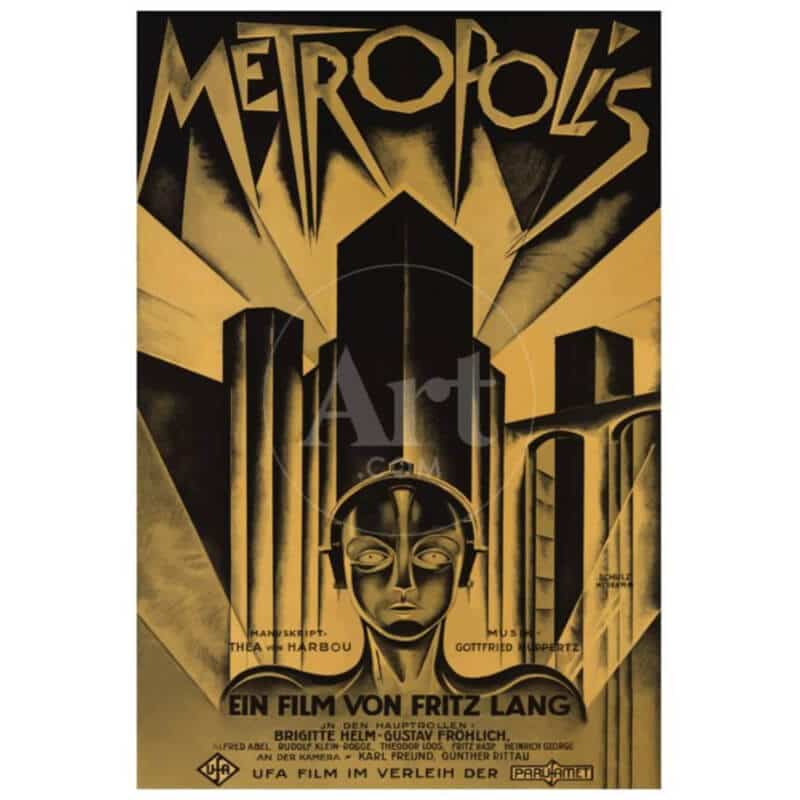 Cool and fun poster of Metropolis