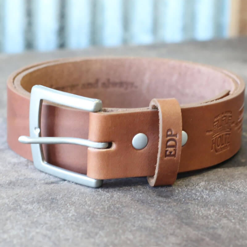 High quality leather belt from Holtz Leather Company