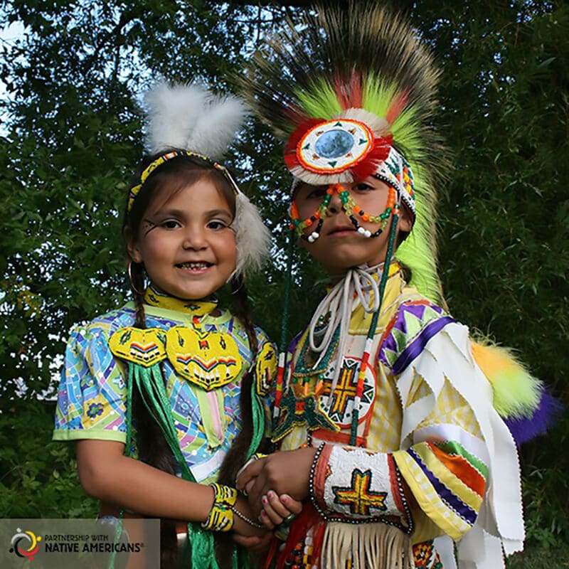 Native americans kids