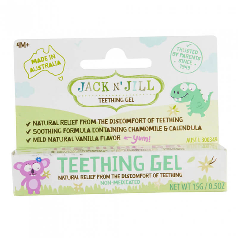 Jack and Jill teething gel