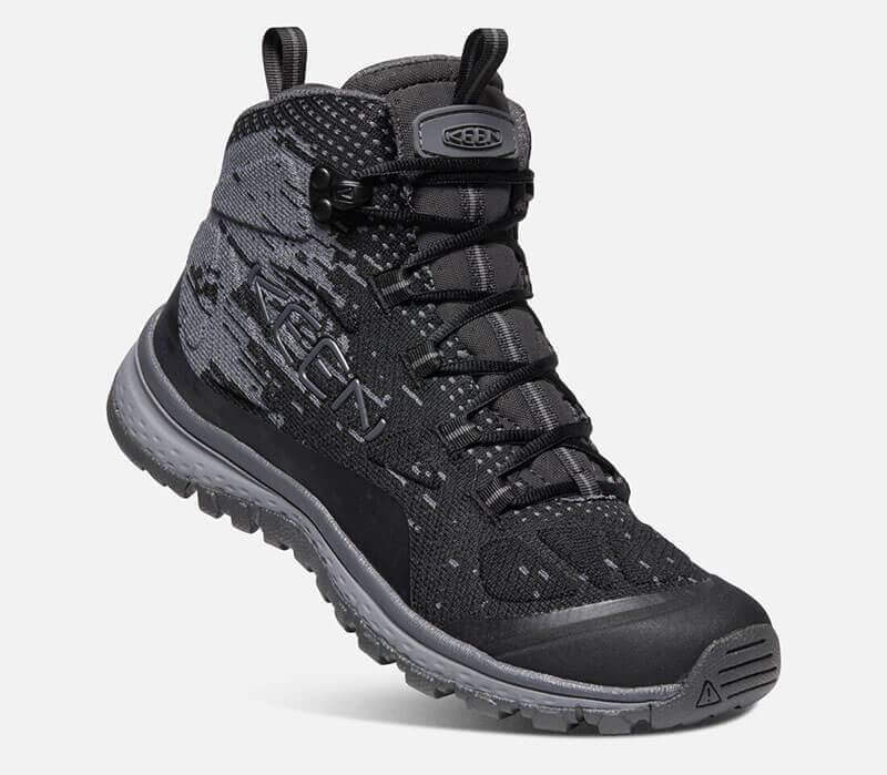 Black high-ankled sneakers from Keen