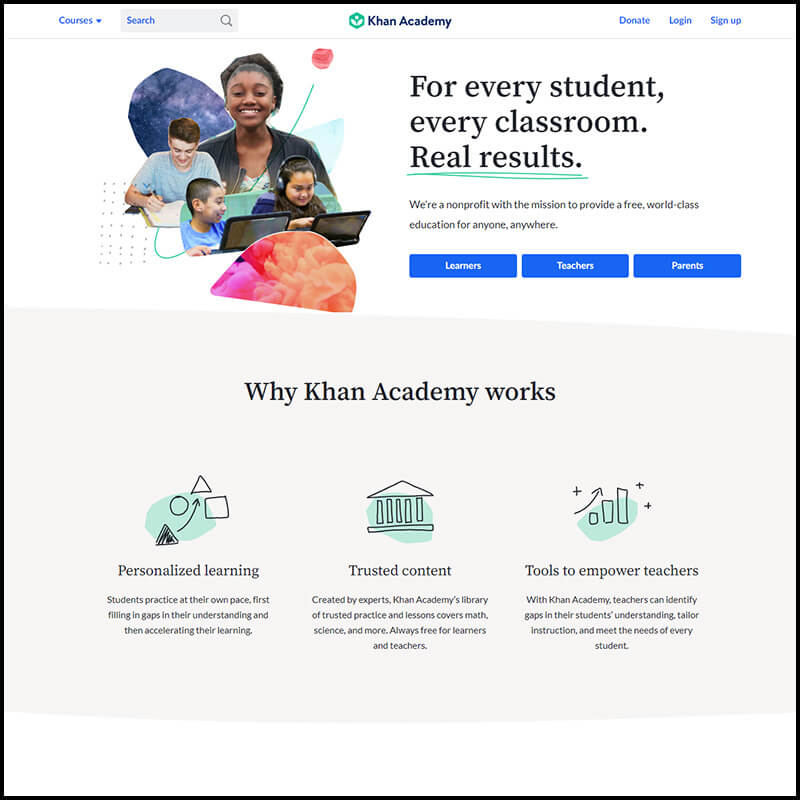 Donate — e-learning for kids