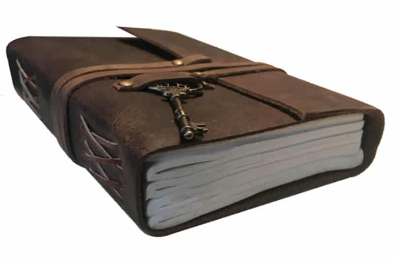 High-quality leather journal