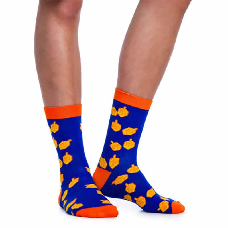 Men's dreidel socks