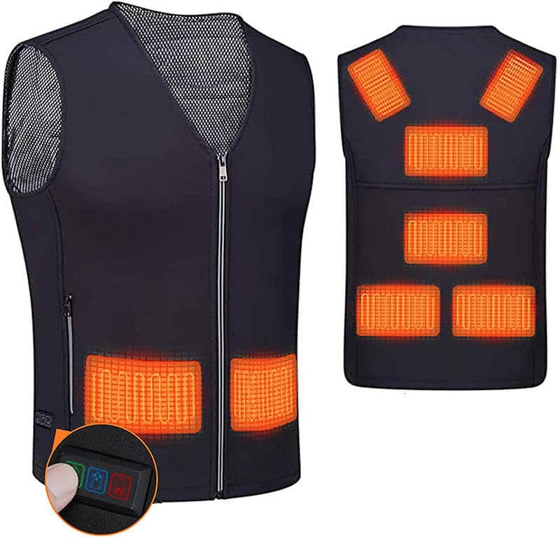 USB heated vest