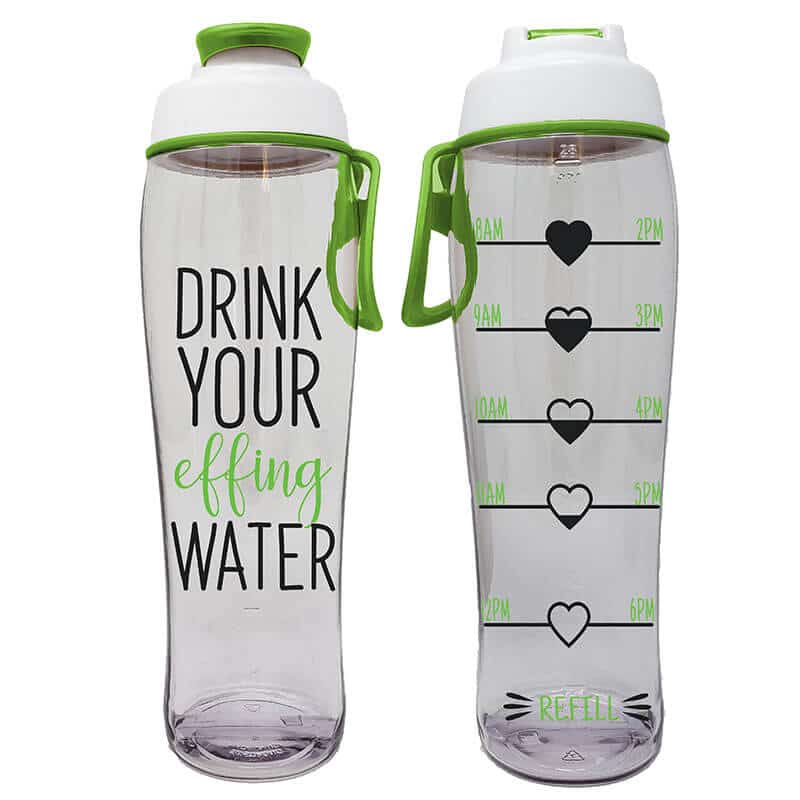 Motivation water bottle