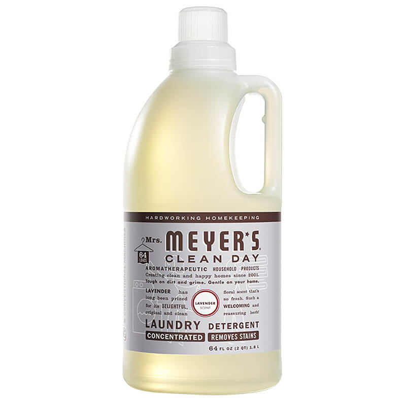 Meyers Clean Day Laundry detergent concentrated and removes stains