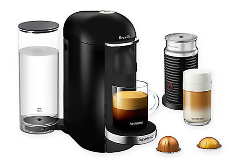 Nespresso by Breville VertuoPlus Coffee and Espresso Maker Deluxe Bundle