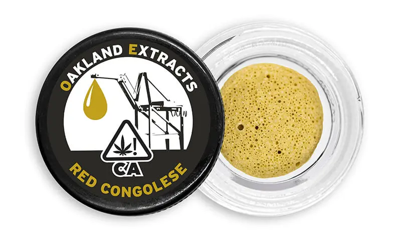 Red Congolese Cookie Crumble Oakland Extracts