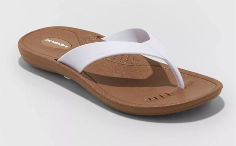 okabashi shoes flip-flops