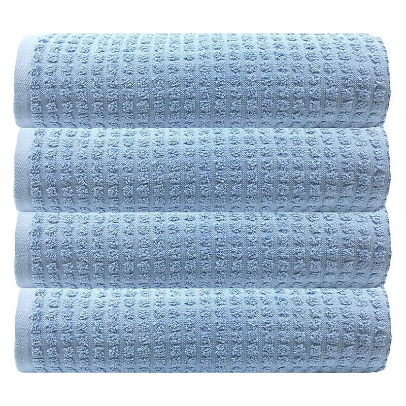 4 pack organic bath towel set
