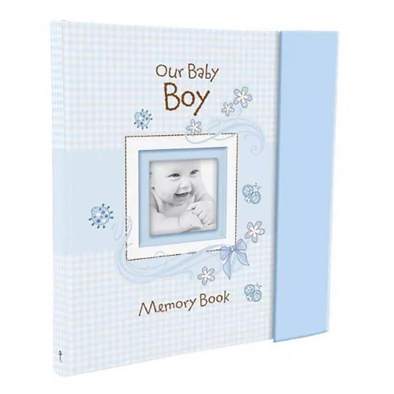 Baby photo album or memory book