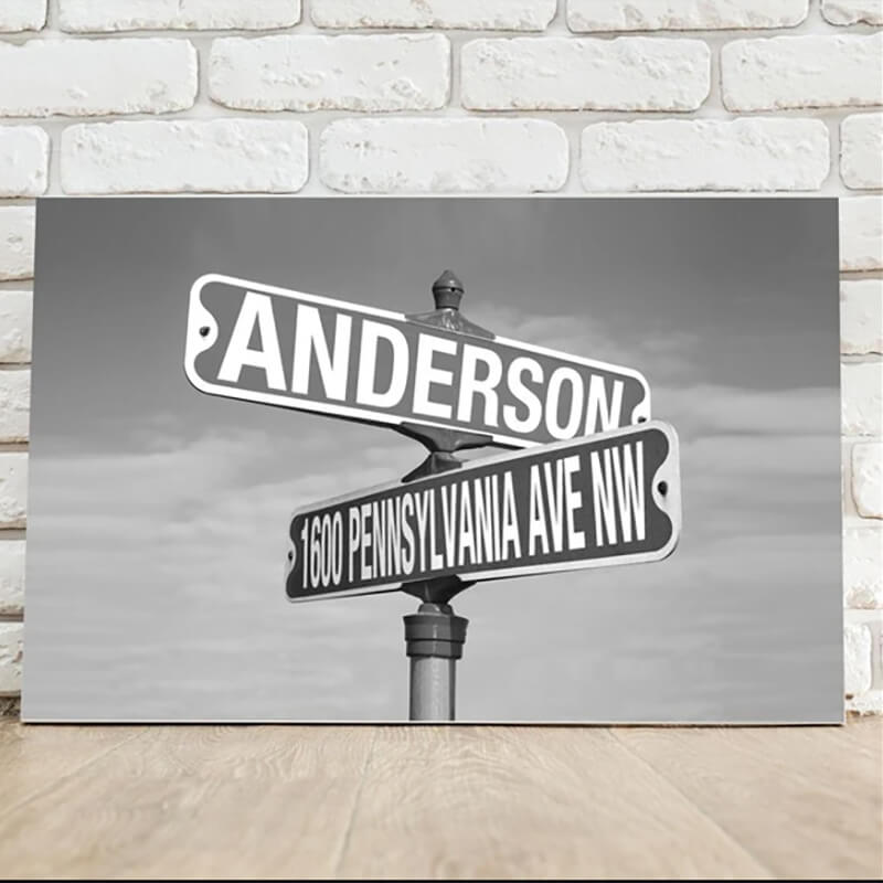 Personalized canvas print